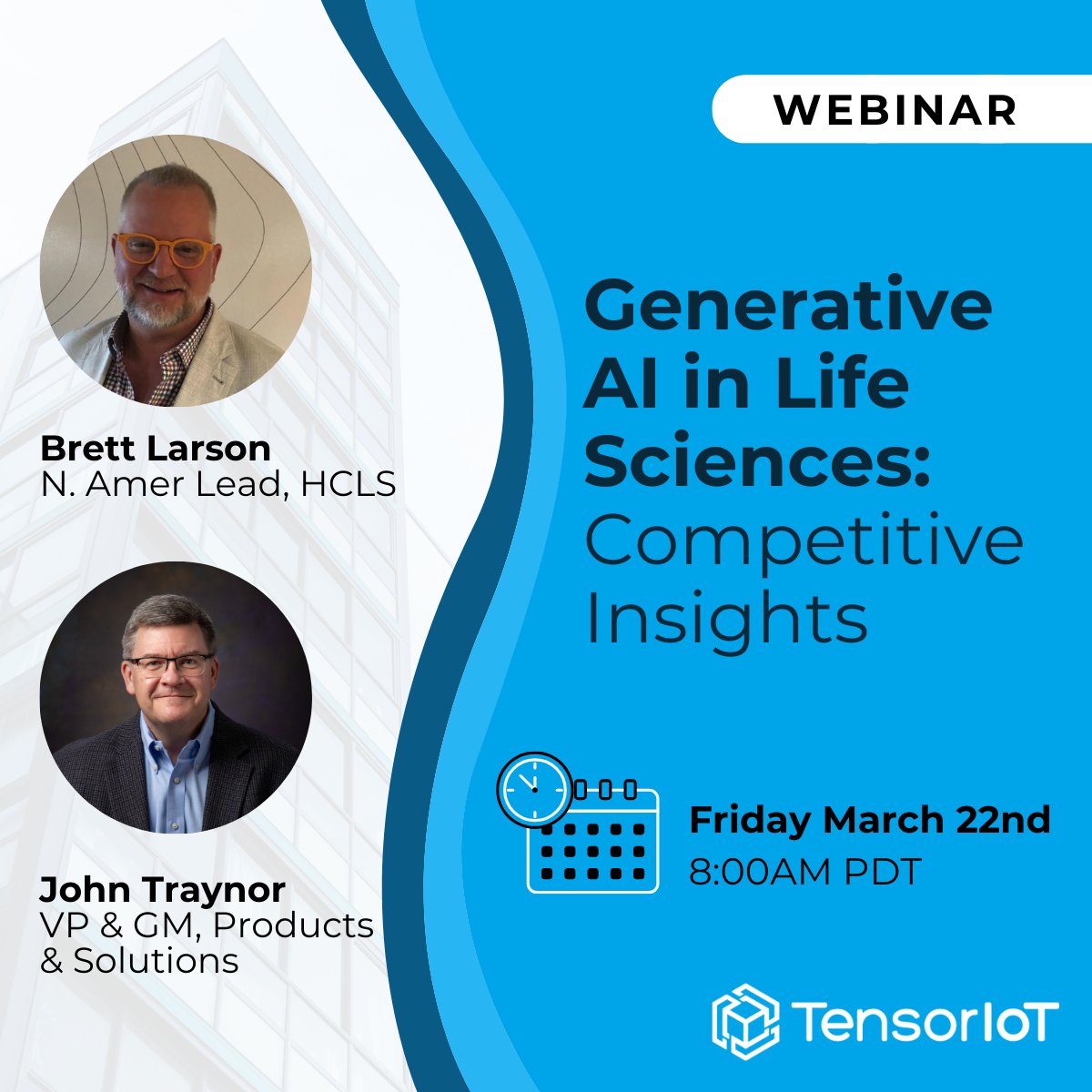 Explore the potential of Generative AI in Life Sciences with our upcoming webinar, "Generative AI in Life Sciences: Competitive Insights." Sign up here - my.demio.com/ref/WO4VYy3C9r…