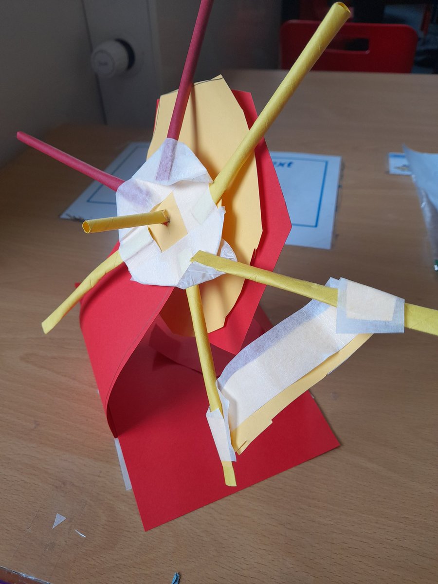 This afternoon in Year 2 art, we are continuing our project. Crafting a ferris wheel. 🎡 
We think they are wheely good so far...