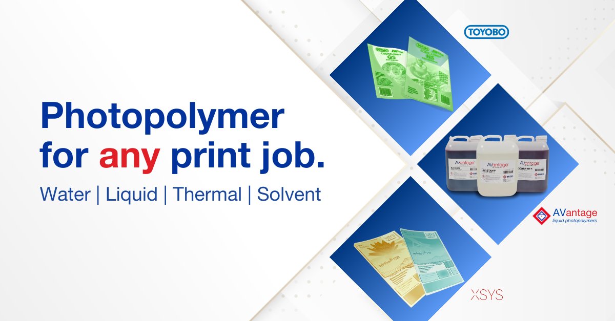 As the only US distributor of thermal, water-wash, solvent AND Liquid Photopolymer, our plate room collection keeps customers prepped for any print job. PLUS, we can help you pair with the perfect photopolymer processing equipment! Find out more today!
📲  andersonvreeland.com/plateroom