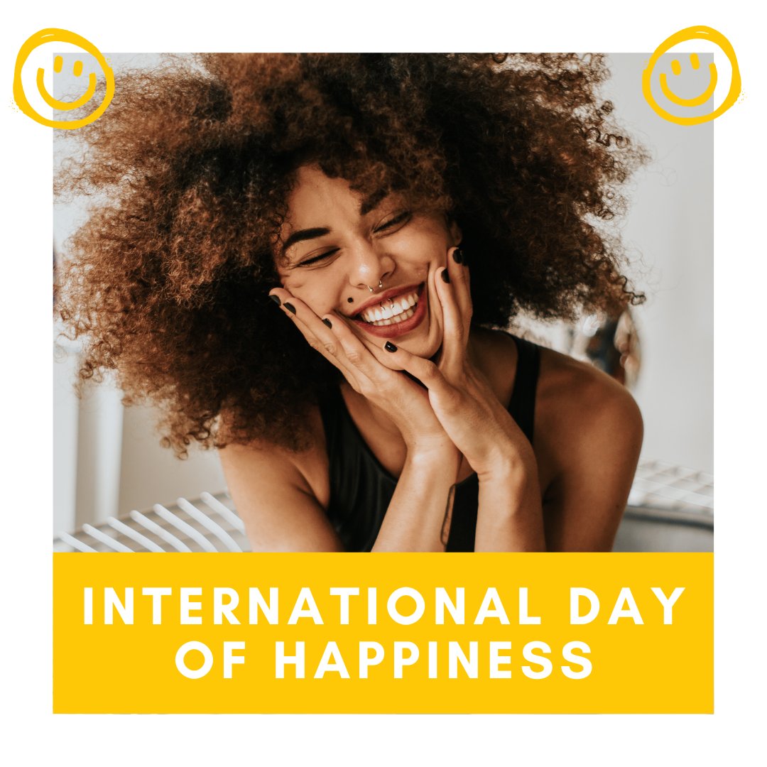 Happy #InternationalDayOfHappiness! Spread joy with loved ones, good food & laughter! Cherish the little things! #SpreadHappiness ❤️