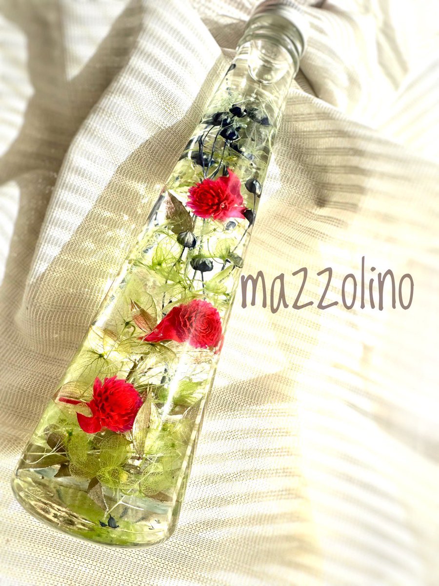 Mazzolino_Chie's tweet photo. ⠀ 
　❤︎♡オーダー品♡❤︎

#ハーバリウム
#ハーバランド
#日本ハーバリウム協会
#自分作品
#オーダーありがとうございました
#mazzolino https://t.co/ixNtLTl6dZ