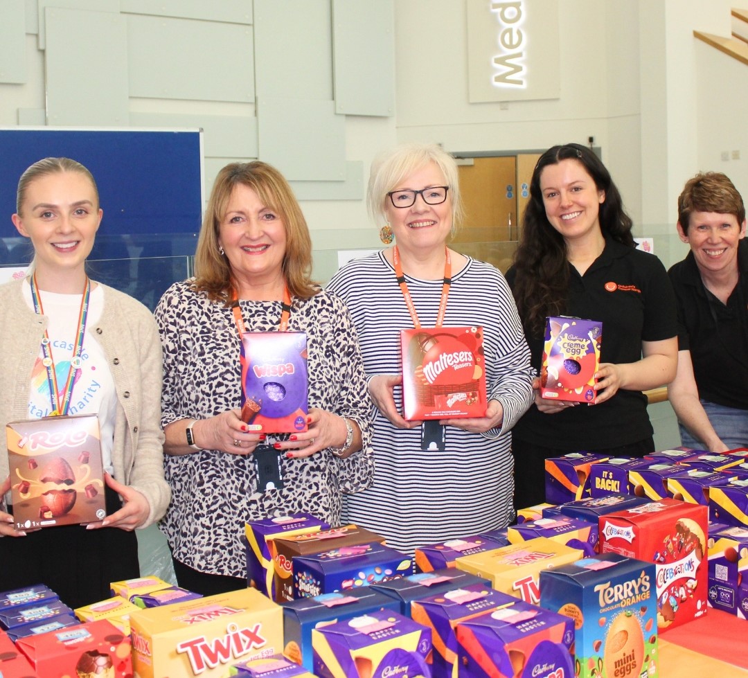 Our recent Easter tombola with @ChildCancerNTH has raised more than £850! 💕 We are so grateful to everyone who got involved with this annual charity collaboration! 🥚 All funds generated are shared between the two charities.