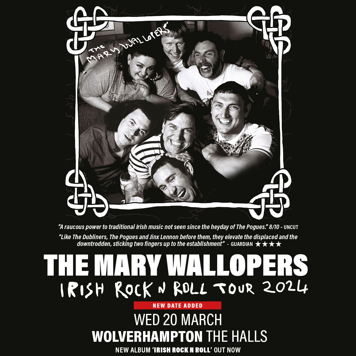 TONIGHT: The @marywallopers will be live here on their Irish Rock N Roll Tour 2024! Get your tickets today > bit.ly/TheMaryWallope…