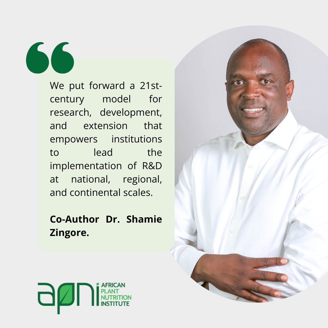 🌍 New Report Alert! Explore the latest insights on empowering research and development in Africa's agriculture sector. 🖇 Link: bitly.ws/3bmnu #Agriculture #Africa #Research #Development #Empowerment