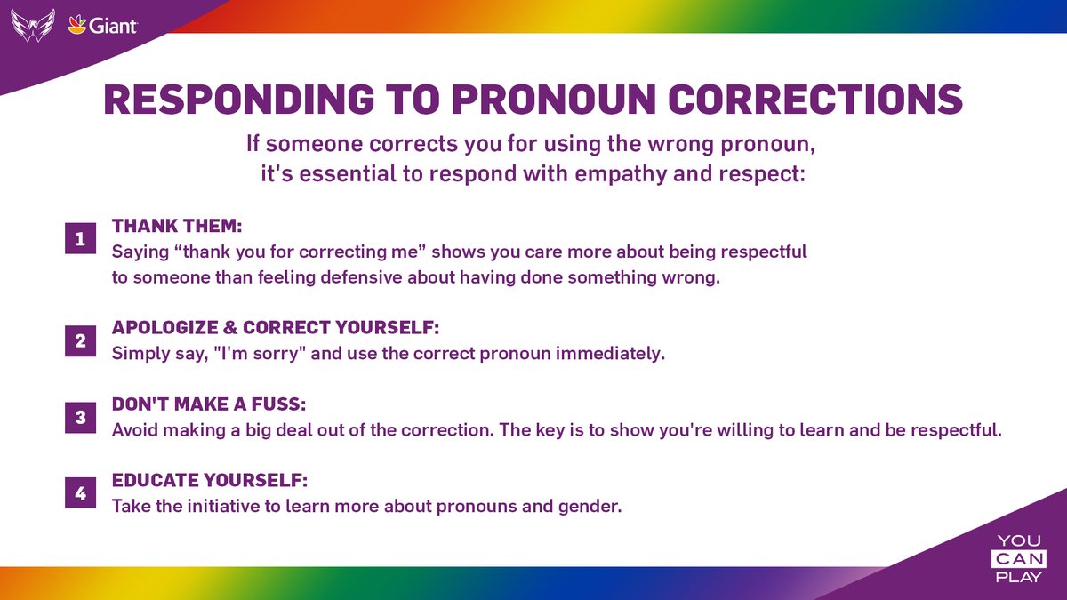 Understanding and respecting identity goes a long way

🏳️‍🌈🏳️‍⚧️ WashCaps.com/Pride

#Pride | <a href="/GiantFood/">Giant Food</a>