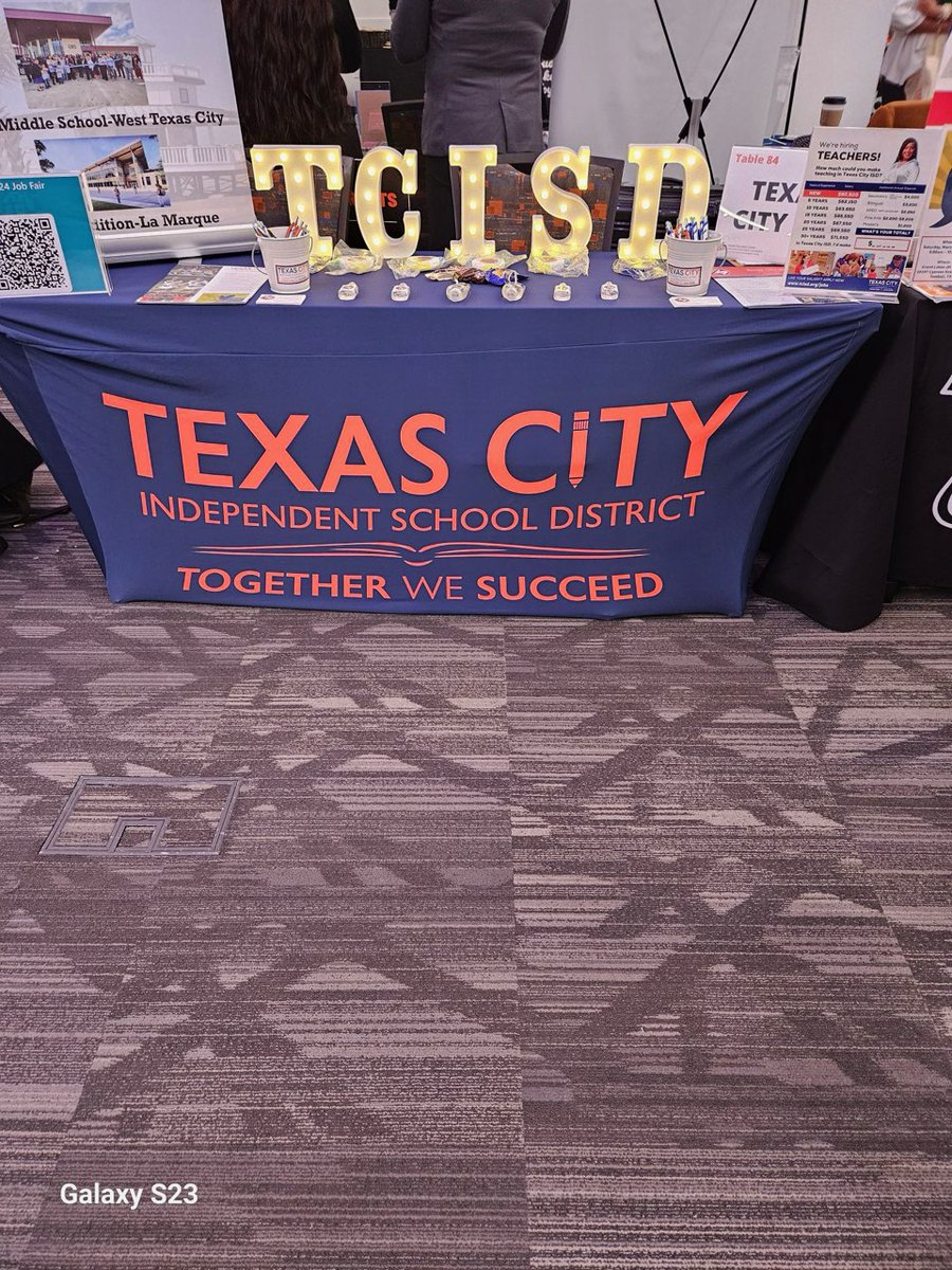 Texas City ISD HR (@tcisdhr) on Twitter photo come out to the <a href="/SamHoustonState/">Sam Houston State</a> job fair today and say hello to our very own <a href="/TCISDHR/">Texas City ISD HR</a> Director Dr. Dewayne McGary and come check out all we have to offer :) #TCISD come out to the <a href="/SamHoustonState/">Sam Houston State</a> job fair today and say hello to our very own <a href="/TCISDHR/">Texas City ISD HR</a> Director Dr. Dewayne McGary and come check out all we have to offer :) #TCISD