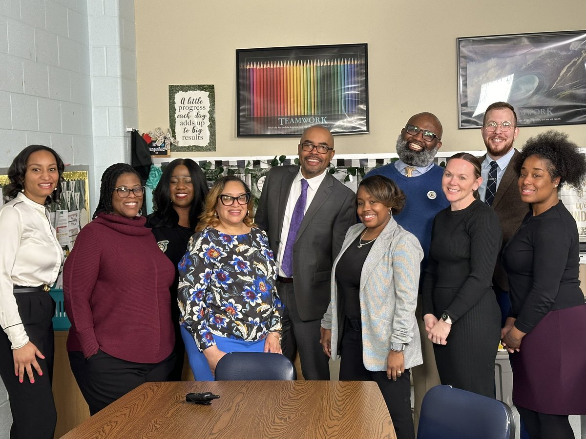 Part of being a great leader is growing the next generation of principals. So excited to be at <a href="/glenmount235/">Glenmount235</a> with Principal <a href="/BenMosley17/">Ben Mosley, Ed.D.</a> and some of the <a href="/BaltCitySchools/">Baltimore City Public Schools</a> leaders who served under him and are now leading at other schools!