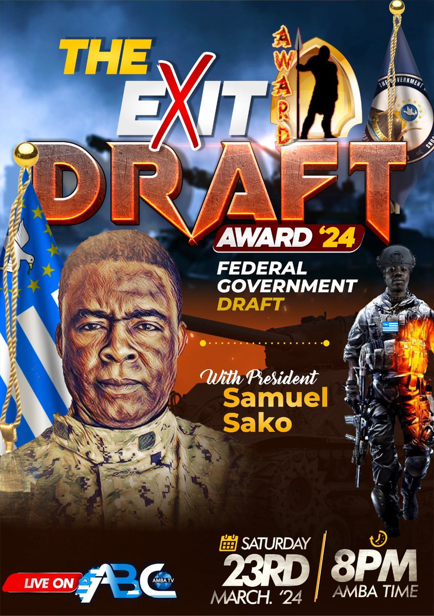 🚨🚨People of #Southerncameroons , it’s your duty to free #Ambazonia, so you &amp; future generations will thrive in the beautiful &amp; rich land God blessed us with. 
Your Exit Draft fee is your ticket to freedom.  #Freedom is priceless! #wednesdaythought 
<a href="/StateDept/">Department of State</a> 
<a href="/POTUS/">President Donald J. Trump</a> <a href="/VP/">Vice President JD Vance</a> <a href="/UN/">United Nations</a>