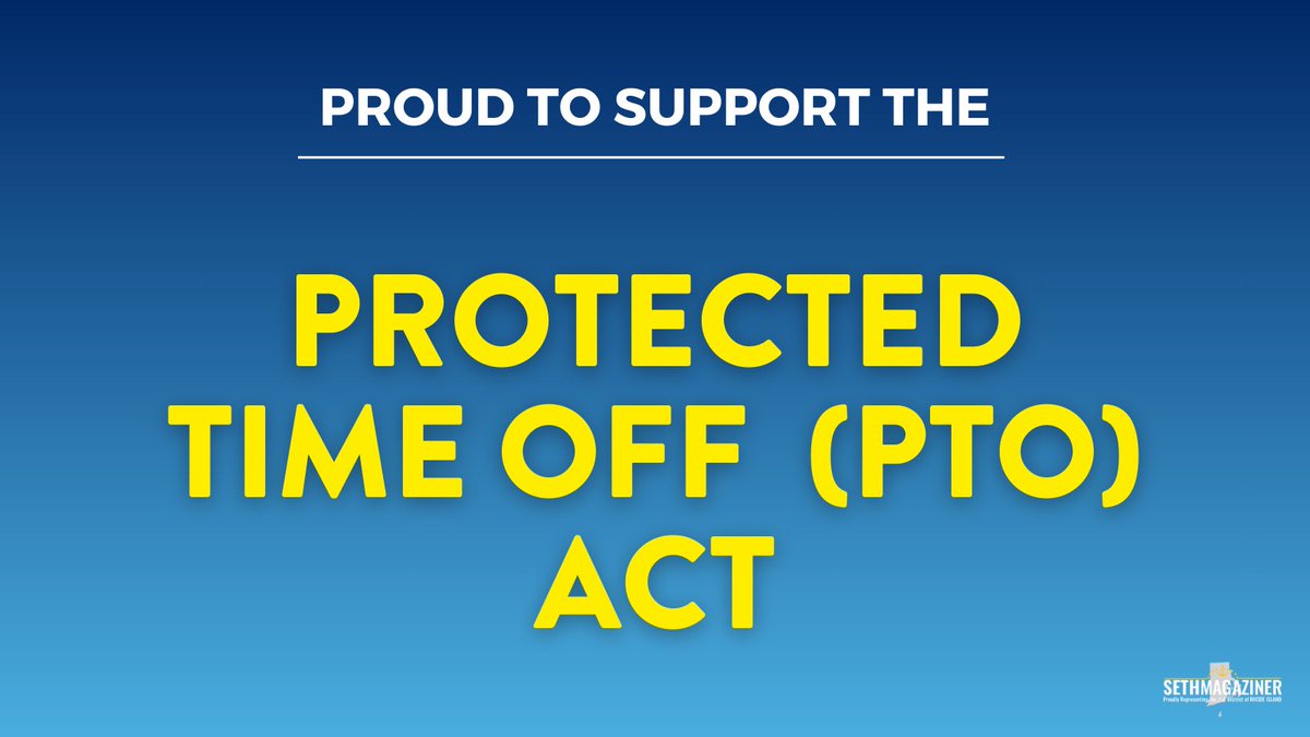 American workers are the most productive in the world, yet the U.S. is the only advanced economy that doesn’t guarantee any paid vacation for workers. Every worker deserves a day off.
 
That’s why Mothering Justice supports @Rep_Magaziner’s #PTOAct.