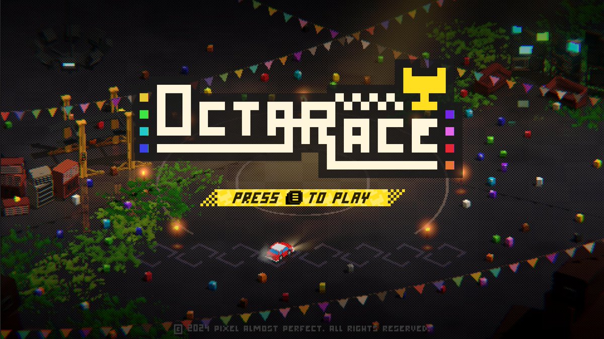 PixelHeart_eu's tweet photo. 💥🚗 Interested in an explosive car game inspired by #Micromachines?
But before you press to play, give the #Octarace project a boost by adding it to your steam #wishlist! 🔥
WISHLIST NOW : https://t.co/E5jyYKMTwq
#Racinggame #Retrogaming #Multiplayer #GamingNostalgia https://t.co/0vLXBH4PP0