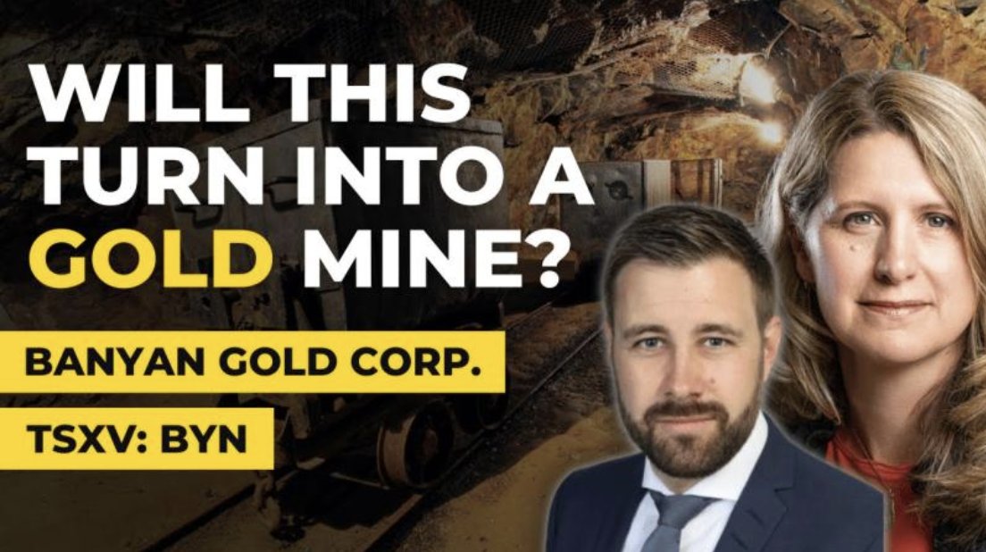 ICYMI: Banyan President & CEO @Christie2Tara sat down with @JrMiningGuy of @soarfinancial to break down the recent metallurgical test results from #AurMac Watch the full interview here 📺youtu.be/8FwPkbCJaU8 #BYN #gold #Yukon #yukongold #miningnews