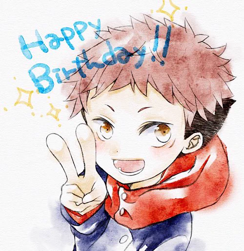 おめでとうございます!!寝るまでが20日!!! #虎杖悠仁誕生祭2024 