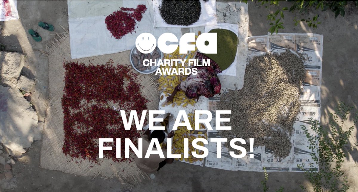 📣 Hey everyone! 🌟 The @SmileyCFA's #CharityFilmAwards ceremony will be live-streamed today. Our film, 'Human Costs of the Food Crisis,' is nominated for the People’s Choice Award in the International Impact category. Tune in live at 3:30 pm EDT today! 👉 bit.ly/3ILq6T7