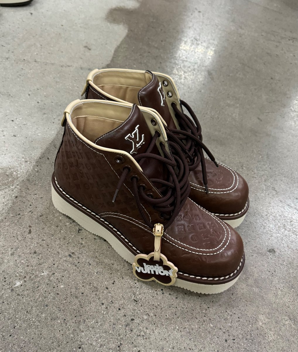 tylerthecreator's tweet photo. footwear, louis vuitton by TYLER OKONMA