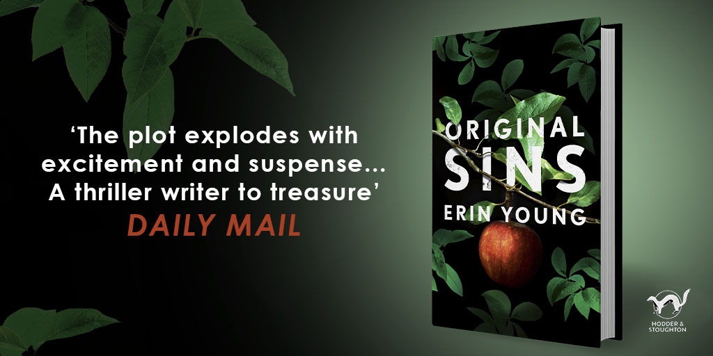 ‘A nimble, assured thriller’ New York Times ‘Dark & timely’ Crime Monthly Have you discovered ORIGINAL SINS by @erinyoungauthor? 🍎 Don't miss this atmospheric thriller about a city gripped by fear as a serial killer roams the streets... Out now! brnw.ch/21wI3lg