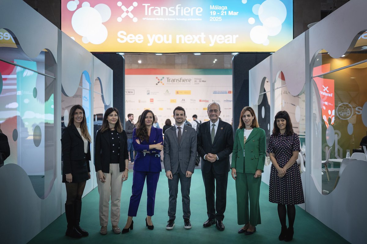 malaga's tweet image. El alcalde, @pacodelatorrep, junto a la concejala de Innovación, Alicia Izquierdo, y la concejala de Sostenibilidad Medioambiental, Penélope Gómez, ha mantenido esta mañana un encuentro con una delegación de Andorra en el marco de @ForoTransfiere 2024.