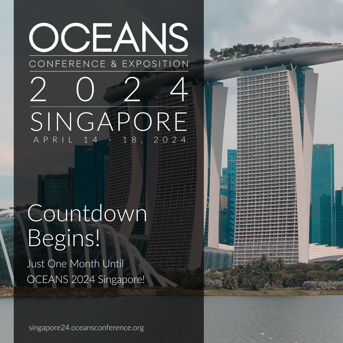 Countdown Begins: Just One Month Until OCEANS 2024 Singapore! Exciting news! We're just one month away from OCEANS 2024 Singapore. Register now to secure your spot and explore our impressive lineup of exhibitors. Get ready for an unforgettable experience! singapore24.oceansconference.org/experience/reg…