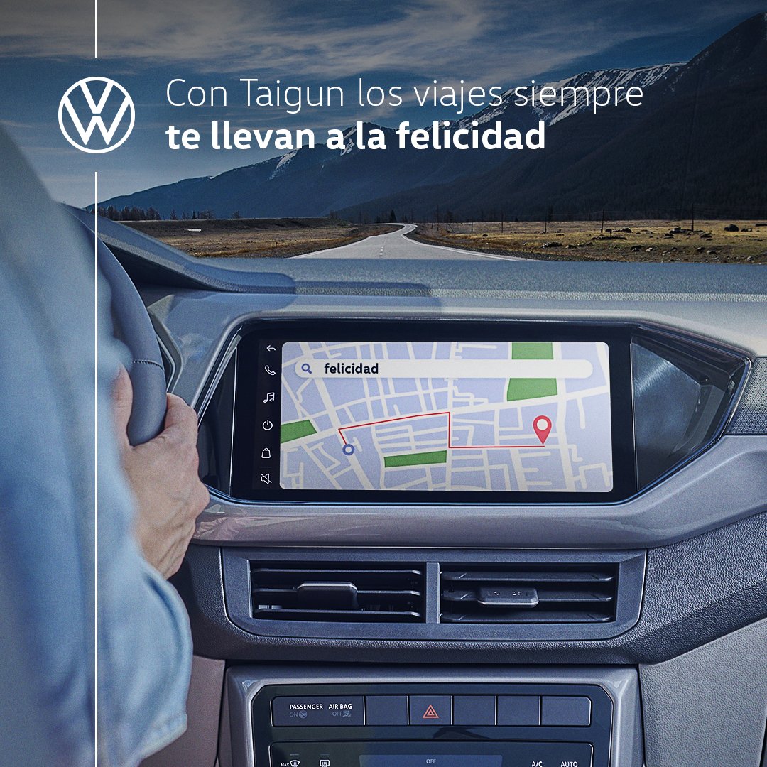 Con Taigun viajar a todos lados siempre es felicidad. #DíaDeLaFelicidad