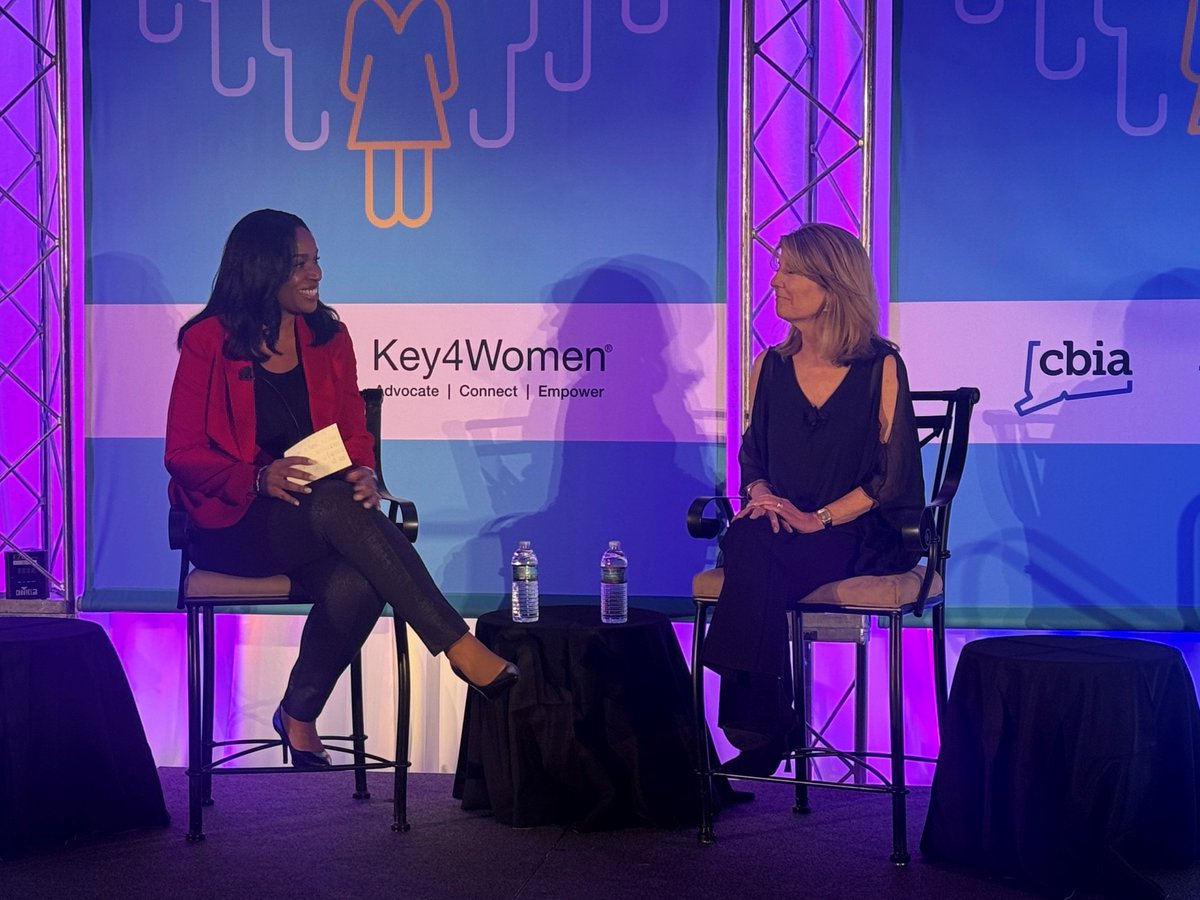 .@bigelowtea’s Cindi Bigelow and @keybank’s Rachael Sampson share the lessons they have learned during their professional and personal journeys to success. #WWL24.