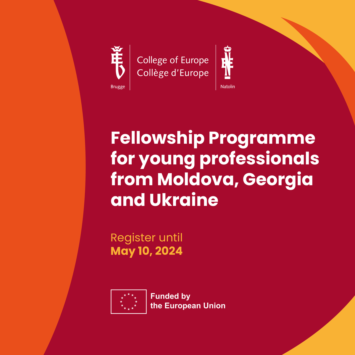 🌟College of Europe in Natolin announces a fellowship programme for young professionals from Ukraine, Moldova, and Georgia. The scholarships are covered by the EU. 🇪🇺 Apply until May 10, 2024. Learn more here 👉coleurope.eu/natolin/execut… #EuropeanYearOfSkills