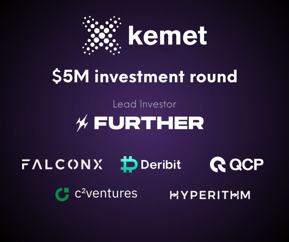 We're excited to join @Further @DeribitExchange @falconxnetwork @CsquaredVC & more to invest in @KemetTrading. We believe that such collective and strategic involvements will catalyze the streamlining of derivatives trading for institutional investors in the ecosystem. Read…