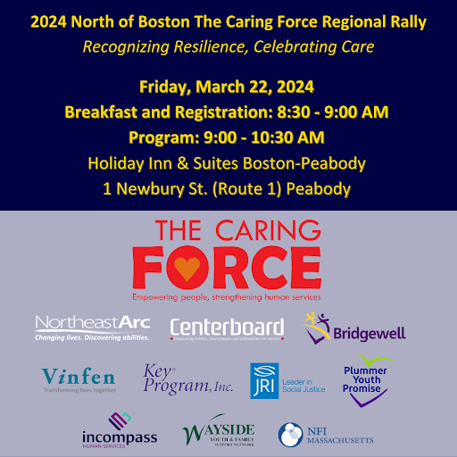 The lack of access to critical human services has detrimental effects on individuals and families in the Commonwealth. On March 22, we will come together to advocate for the vulnerable population we support at the northeast #CaringForceRally.