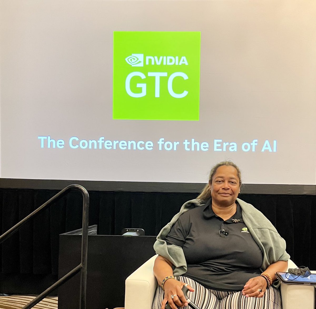 ganevitt's tweet photo. #gtc24 #nvidia #empoweringwomeninai https://t.co/EtZ4CSviBH
