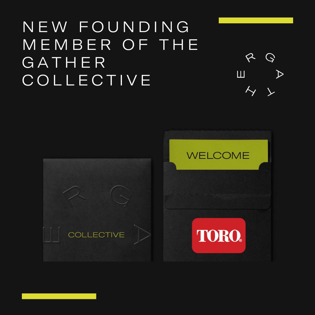 We're proud to announce that <a href="/TheToroCompany/">Toro</a> is the latest company to become a Founding Member of the Gathe Collective!
Toro is a company built on innovation and evolution, exactly the kind of ethos that we want in the Collective #golfindustry #golfbusiness #golfmarketing #gather