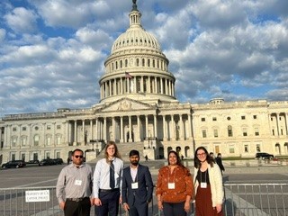 The AAI Public Policy Fellows are meeting with their Congressional offices on Capitol Hill today to discuss the importance of #immunology research and NIH funding! Follow along #PPFPHillDay