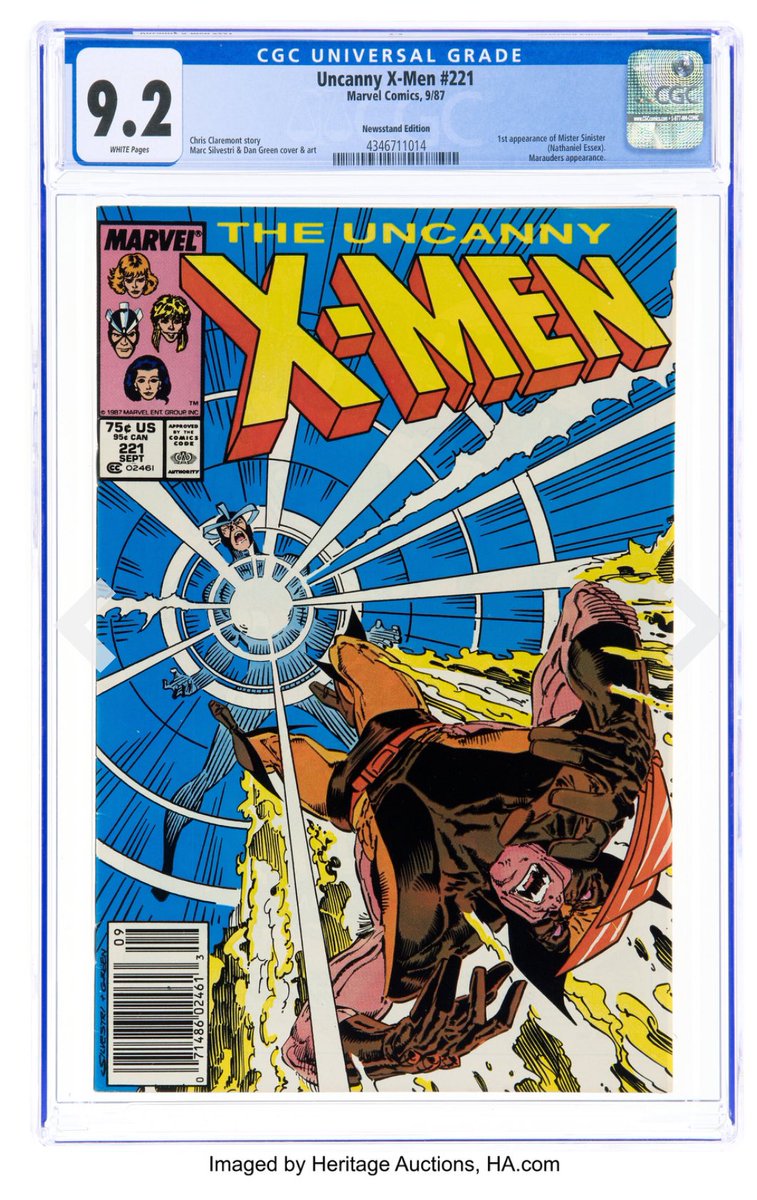 Had a bunch of targets in the Heritage Auction last night but only got one of them! Staying on track to get every cover appearance by the cooler Summer’s brother, #Havok! #Xmen