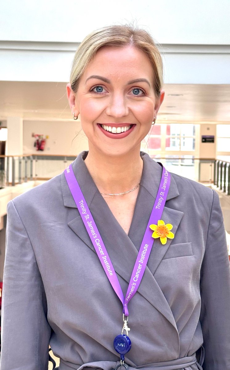 Nicola Keohane ICS/TSJCI Young Onset Cancer Programme Co-ordinator is supporting this year’s #DaffodilDay join us & go all in against Cancer! '@IrishCancerSoc provides invaluable support to cancer patients & their families across Ireland & I encourage everyone to support them’