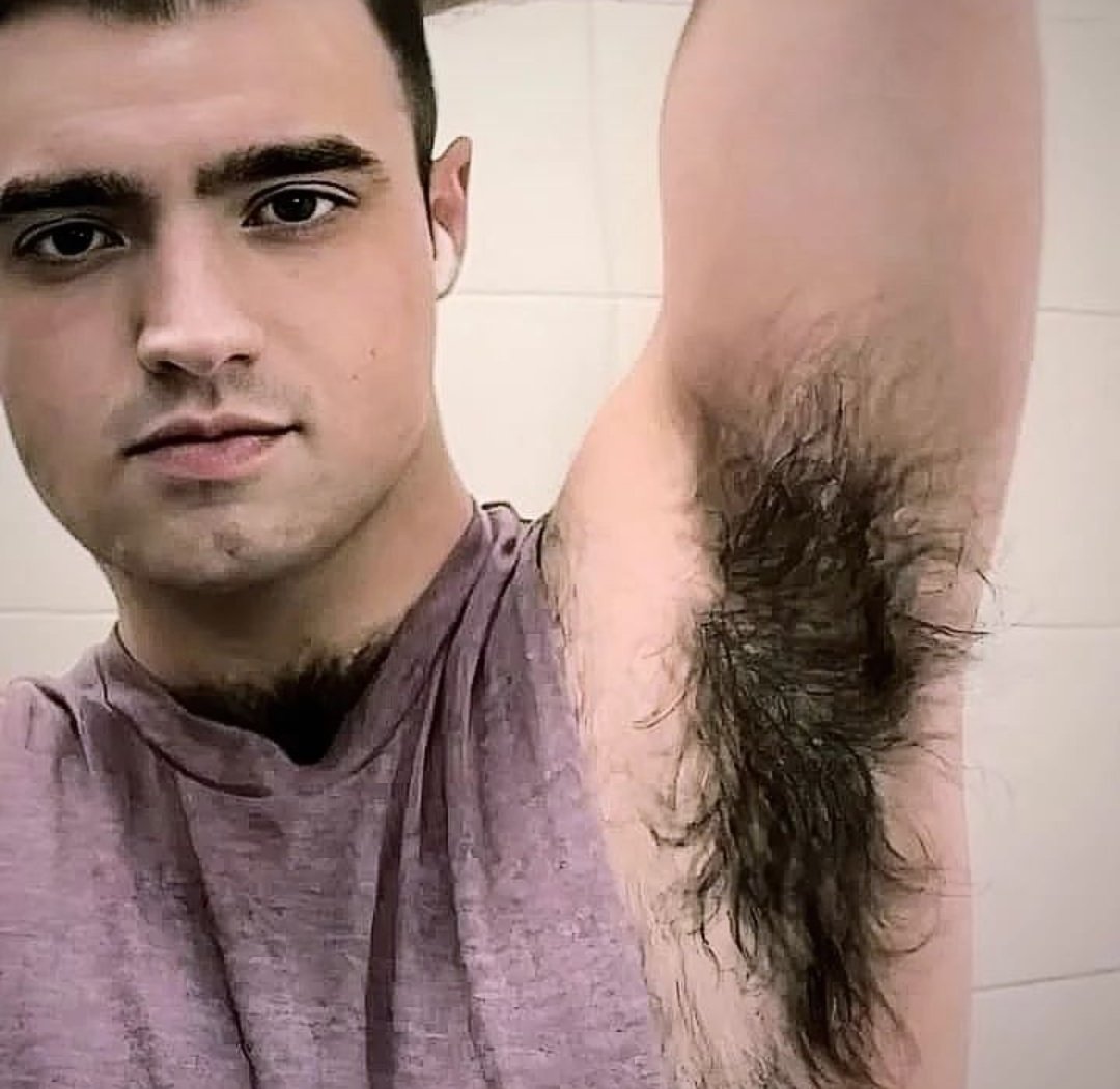 Long armpit hair 3