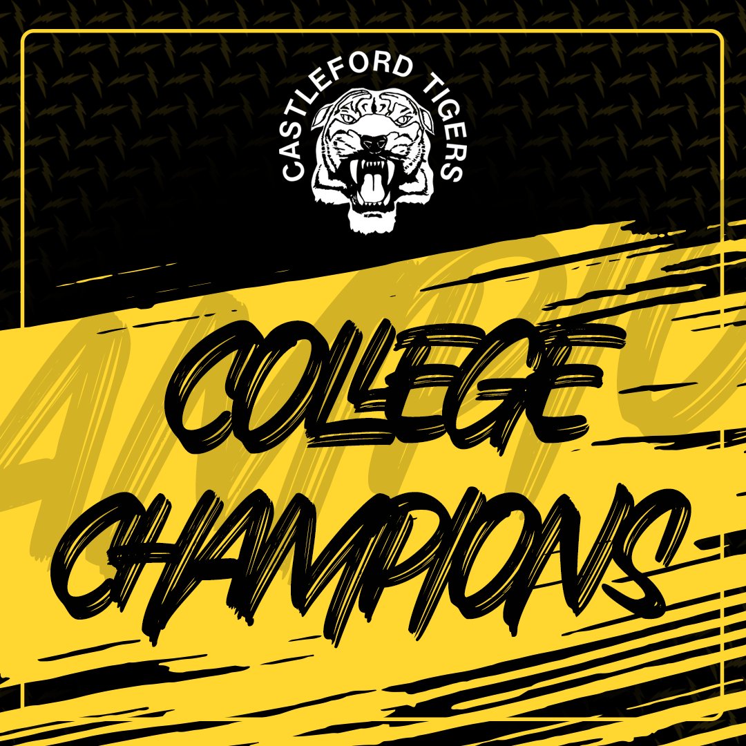 🏆🏆 DOUBLE CHAMPIONS!

The Tigers College boys defeat Salford College 36-8 to retain their crown!

Get in there, lads!

#COYF
