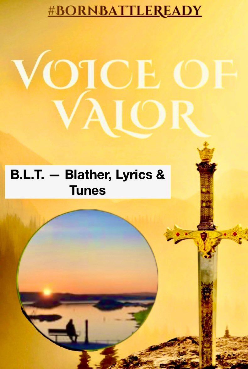 Congratulations, @BlatherTunes! You were selected to be this week’s Voice Of Valor! 👑 Our next #BornBattleReady prompt word is: CHARGE Do not post your #poetry here. Battle will commence Friday at 9am EST. The only rule is to aim for the heart — and don’t miss! 🖤⚔️🤍