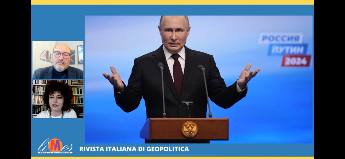 “#Putin dopo Putin. Cosa aspettarci dopo le elezioni presidenziali in Russia” youtu.be/1apbPemaA_k?si… via @limesonline con @aldesiderio e @omoscatelli