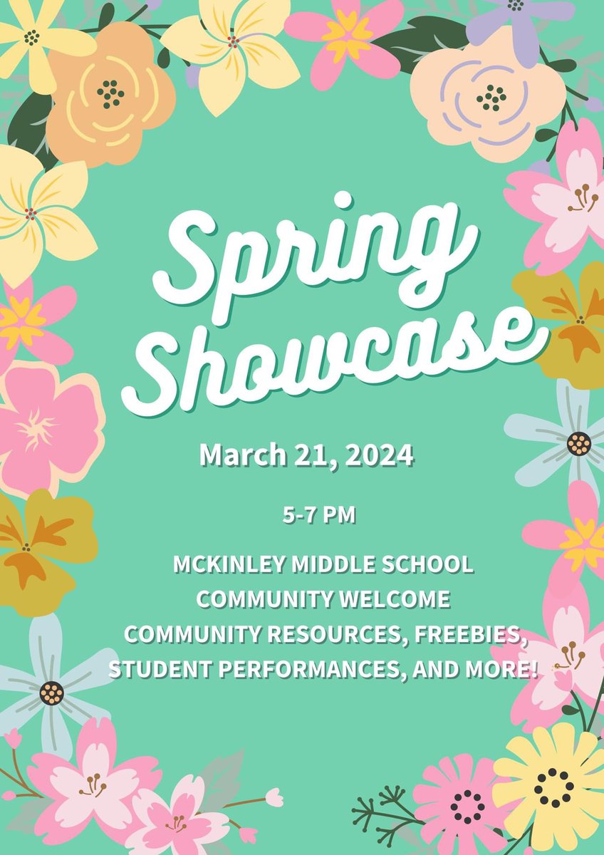 Come join us tomorrow for our Spring Showcase! <a href="/ABQschools/">Albuquerque Public Schools</a>