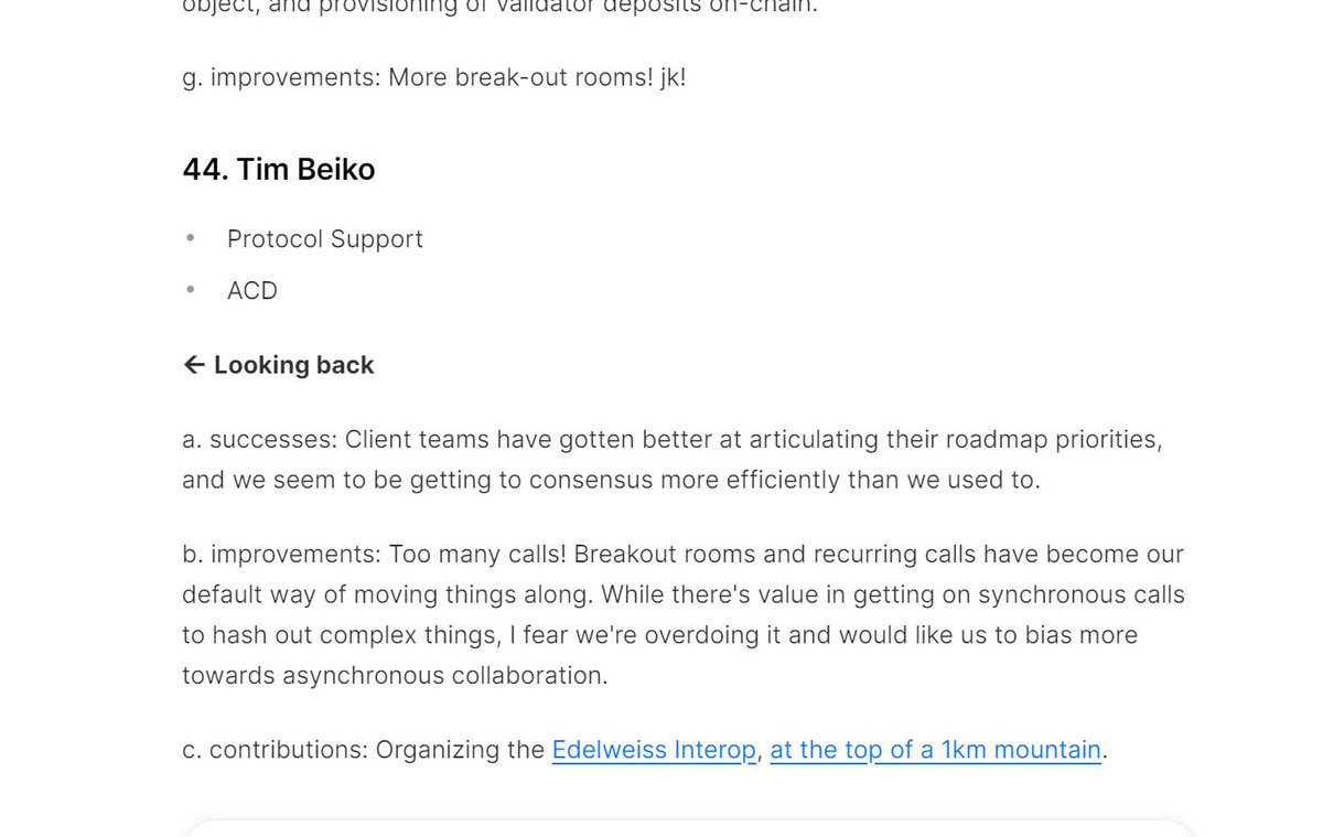 🌞 DENCUN DIARY :: LIVE NOW 🌞 +45 core Ethereum contributors looking back on the last two years, and ahead to what’s next preview submissions 4, 8, 44 below! feat. @BarnabasBusa @dannyryan @TimBeiko - link to post in next tweet