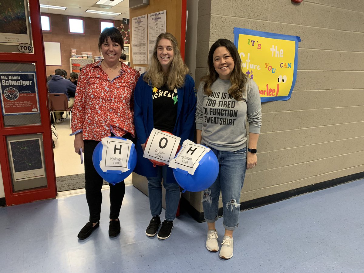 Aiko Silva (@c6h12o6addict) on Twitter photo Dynamic Duo (Trio) Day!  What would we do without water!?! #sciencenerds #scienceteachers Dynamic Duo (Trio) Day!  What would we do without water!?! #sciencenerds #scienceteachers