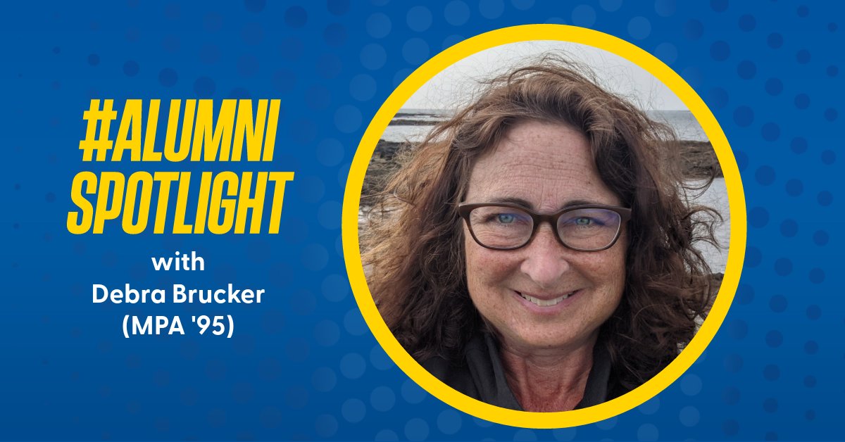 Today’s #AlumniSpotlight is Debra Brucker, Research Associate Professor at the University of New Hampshire. Debra attributes her time as a Legislative Fellow @UDBidenSchool to providing her with a solid understanding of how research/data informs policy...