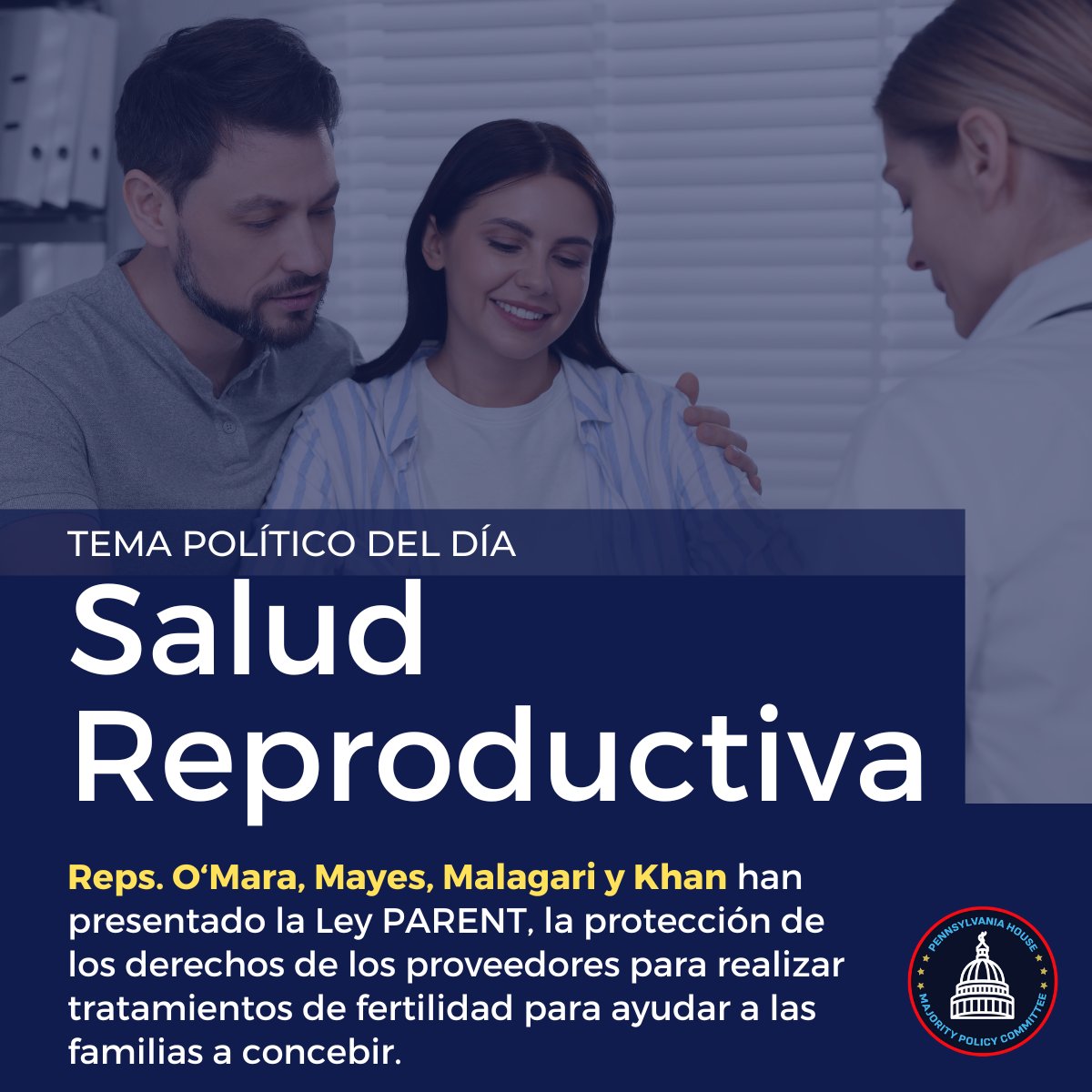 TOPIC: Reproductive Health Care // DAILY DEM POLICY POINT @RepOMara @RepMayes @RepMalagari @RepTarik
