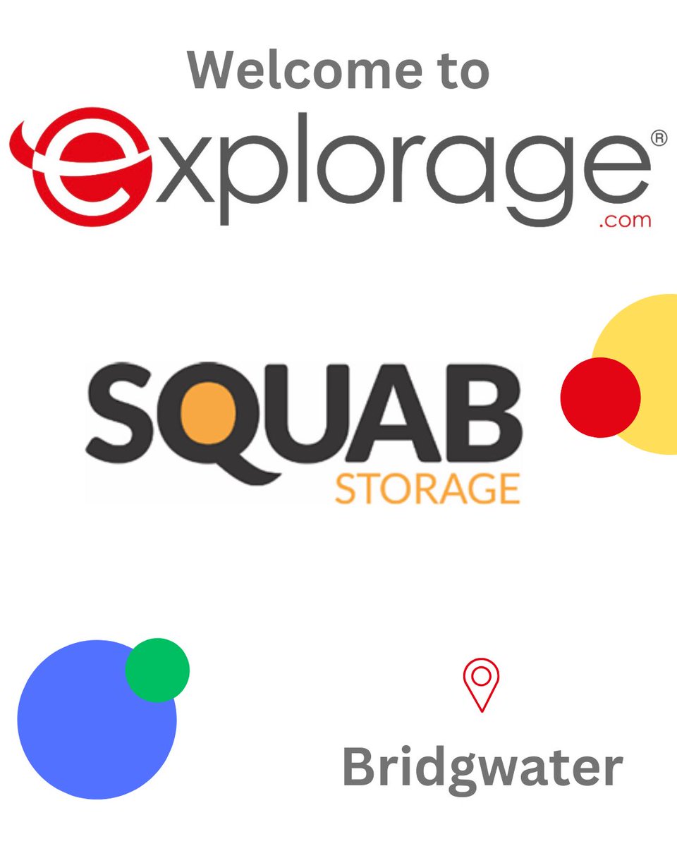 📣Bridgwater!📣 You can now reserve all the space you need on Explorage.com with @SquabStorage 🎉 If you’re looking for secure indoor storage, Squab Storage have got you covered! 🙌🔑📦 Head to: explorage.com/location/squab… now to reserve your unit #storageuk