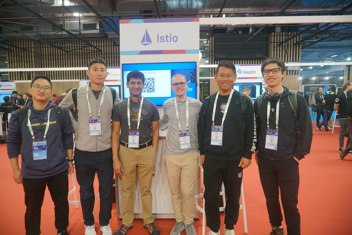 If you are in Paris KubeCon, don't miss coming to the Istio booth to communicate with the contributors. #Istio #KubeConEU #KubeCon @IstioMesh