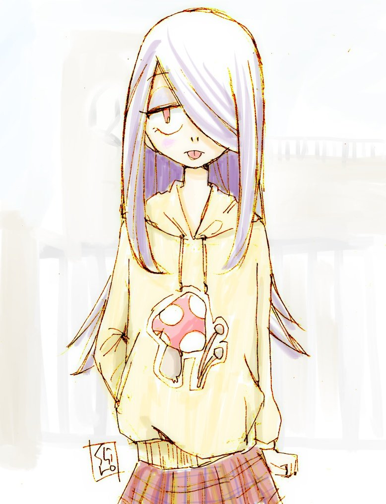 「#パーカー女子のイラスト貼ろうぜ 」|し ろ（ 築 ５ ６ 年 ・ 心 不 全 療 養 中 ）のイラスト