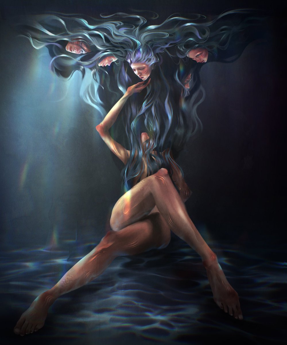 GM Art Lovers ✨

My new art 

The will as a bottomless space