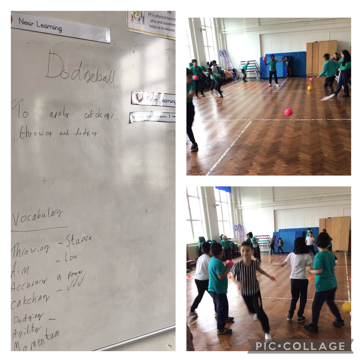 NansenSchool's tweet image. Year 3 learning to apply skills in a dodgeball game #completepe