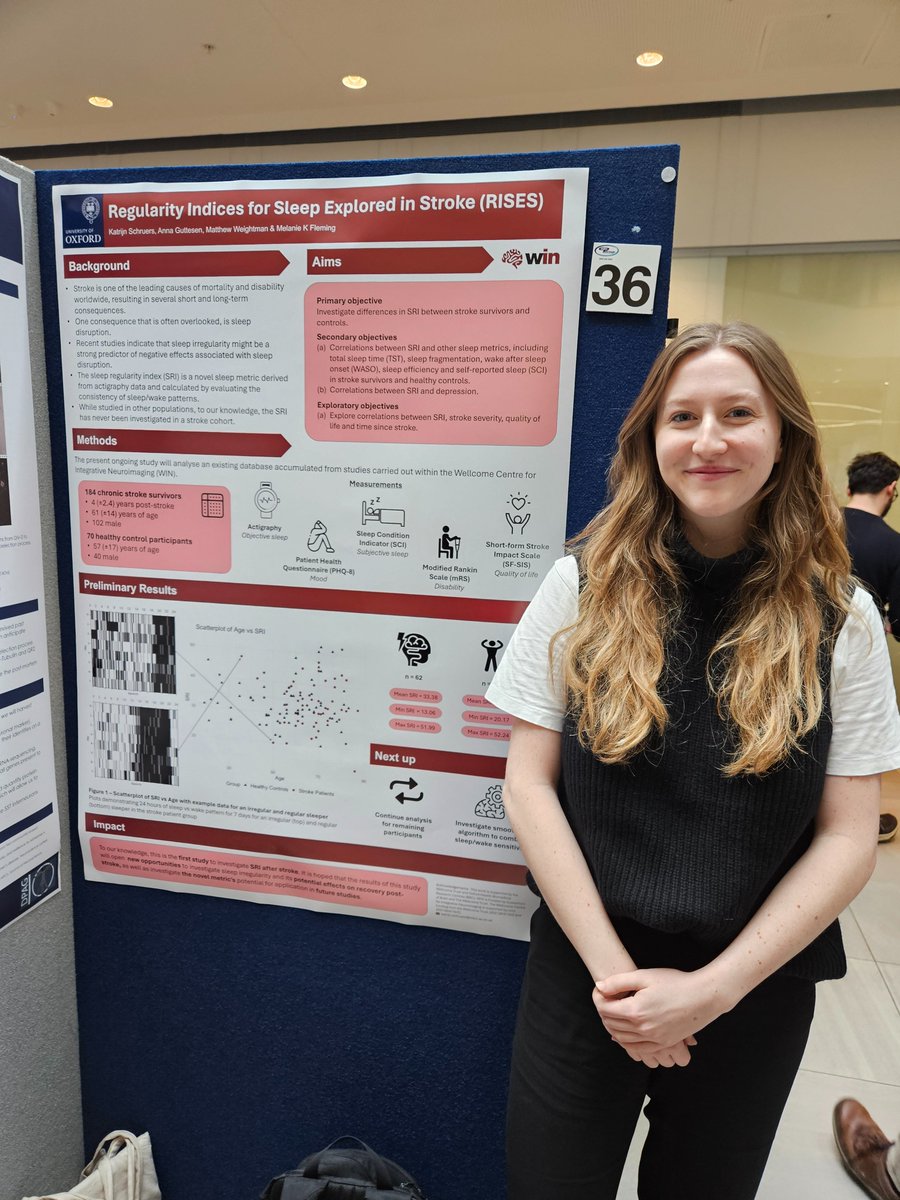 If you're at #OxNeuro2024, we have some lovely posters by some lovely researchers! Come talk to us! 🌟 Poster numbers: 36, 56, 62 🌟 @OxNeuro