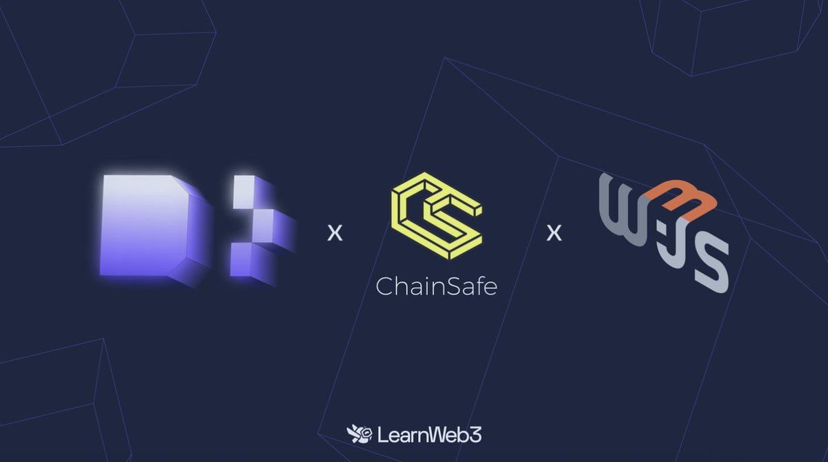 ✨ Decentralized Intelligence Season 2 ✨ Join ChainSafe’s @santiagodevrel, along with our friends at @LearnWeb3IO, for a pre-hackathon workshop on @web3_js plugins! 🗓Today, Wednesday, Mar 20 🕚 3 PM ET / 8 CET Join and win up to $10k in bounties! Register:…