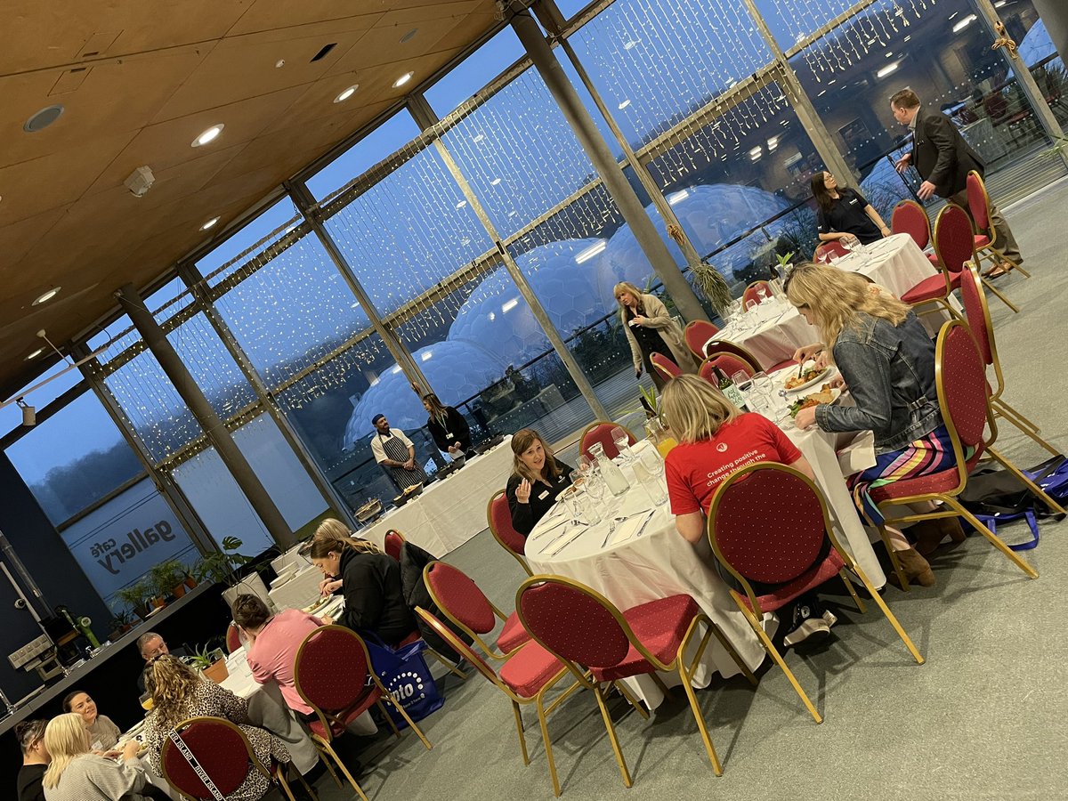 We had such a lovely evening at the Eden Project last night, with a great group of agents who all will receive a free return ticket to visit again! 🤩 We hope you all had a safe drive home in the foggy conditions! 😖 Next stop for us…. Exeter! See you at the rugby club 🏉