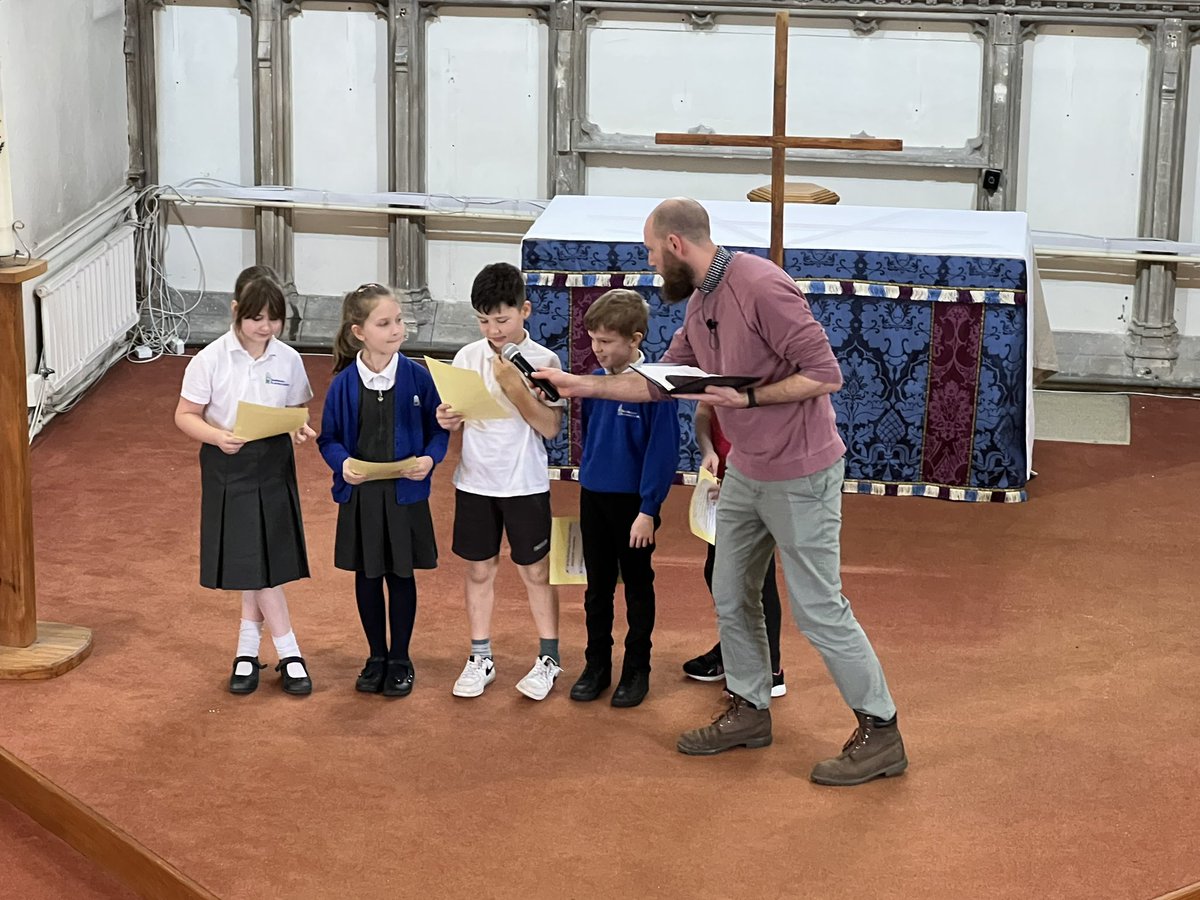 Beautiful poems about hope and Easter created by Nightingale and Armstrong class shared in our Easter Service #stjamesway #flourish🌱