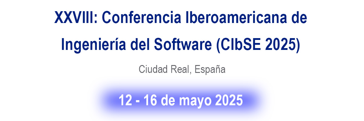 Del 12 al 16 de mayo de 2025 el <a href="/GrupoAlarcos/">GRUPO ALARCOS</a>  organiza el CIbSE 2025 (XXVIII: Conferencia Iberoamericana de Ingeniería del Software) en instalaciones de la <a href="/esiuclm/">ES. Informática UCLM</a>  (Ciudad Real).

+Info: alarcos.esi.uclm.es/N.php?id=1916